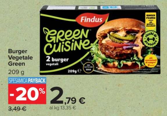 Burger Vegetale Green