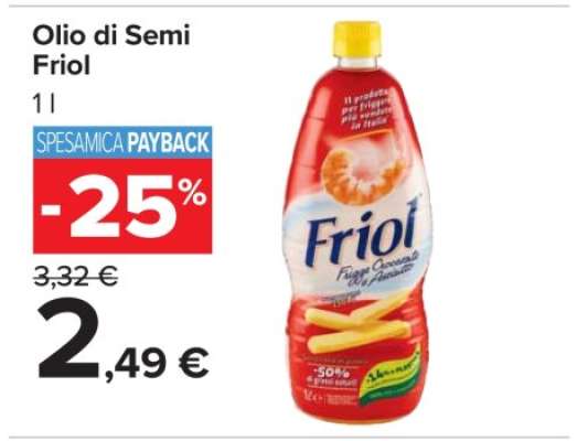 Olio di Semi Friol