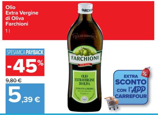 Olio Extra Vergine di Oliva Farchioni