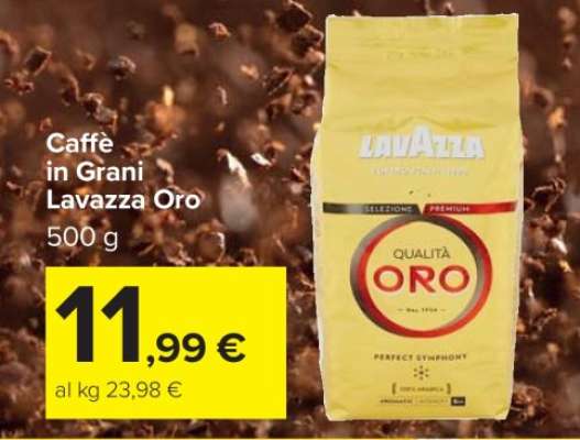 Caffè in Grani Lavazza Oro