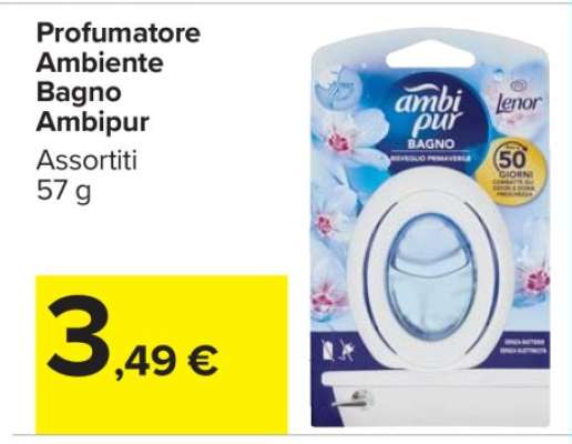 Profumatore Ambiente Bagno Ambipur