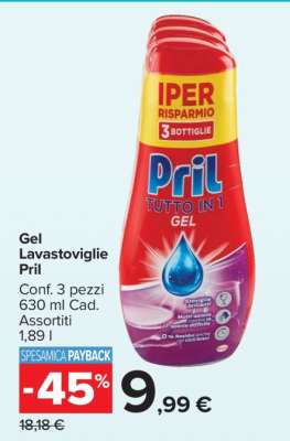 Gel Lavastoviglie Pril
