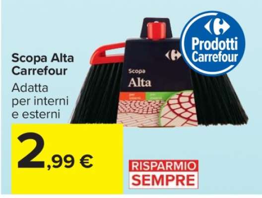Scopa Alta Carrefour