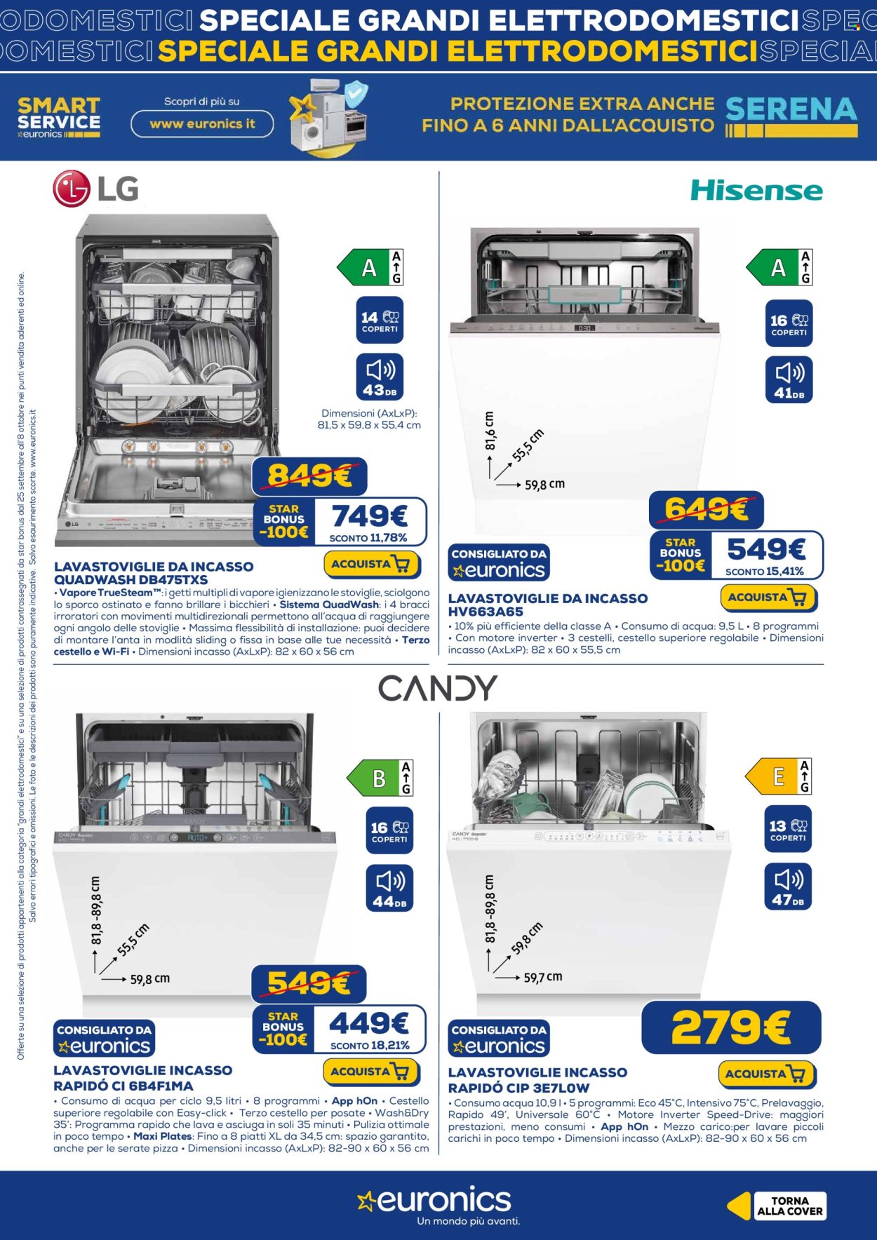 Volantino Euronics - 25/9/2025 - 8/10/2025. Pagina 3