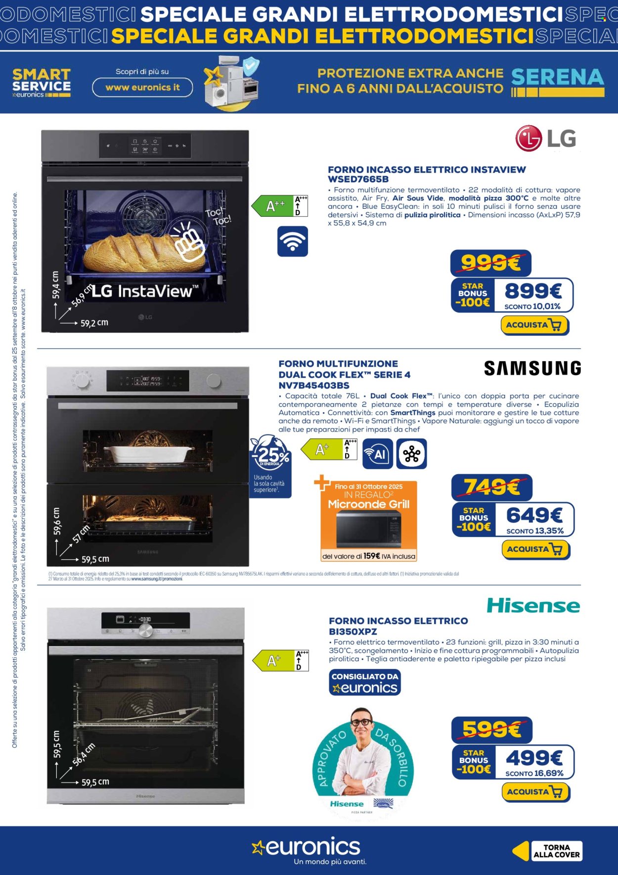 Volantino Euronics - 25/9/2025 - 8/10/2025. Pagina 9