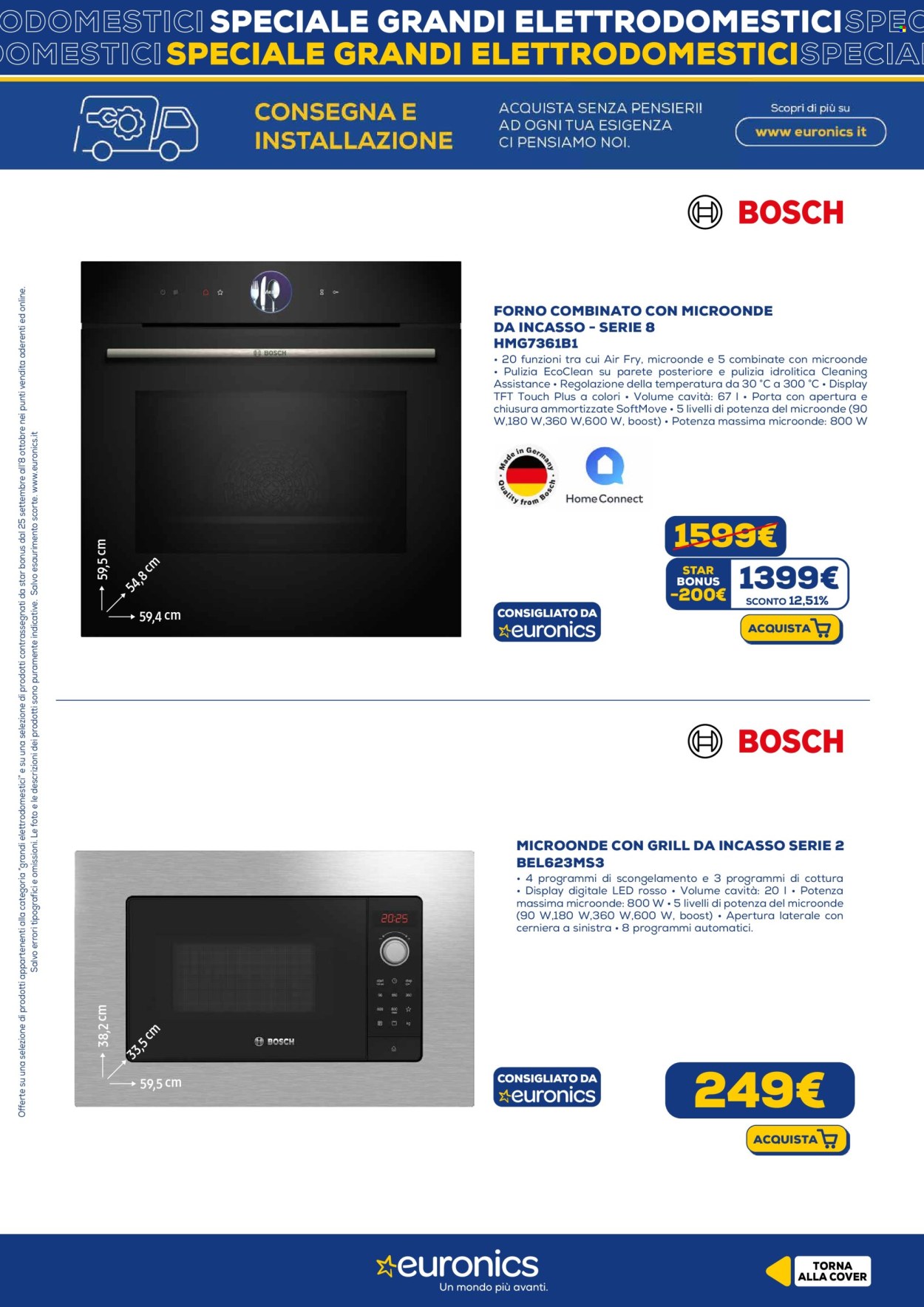 Volantino Euronics - 25/9/2025 - 8/10/2025. Pagina 10
