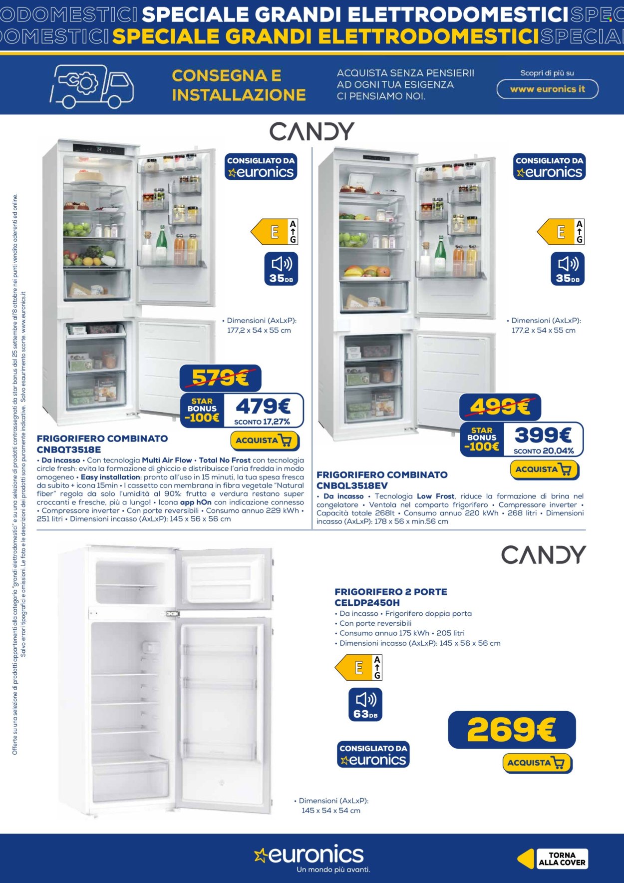 Volantino Euronics - 25/9/2025 - 8/10/2025. Pagina 14