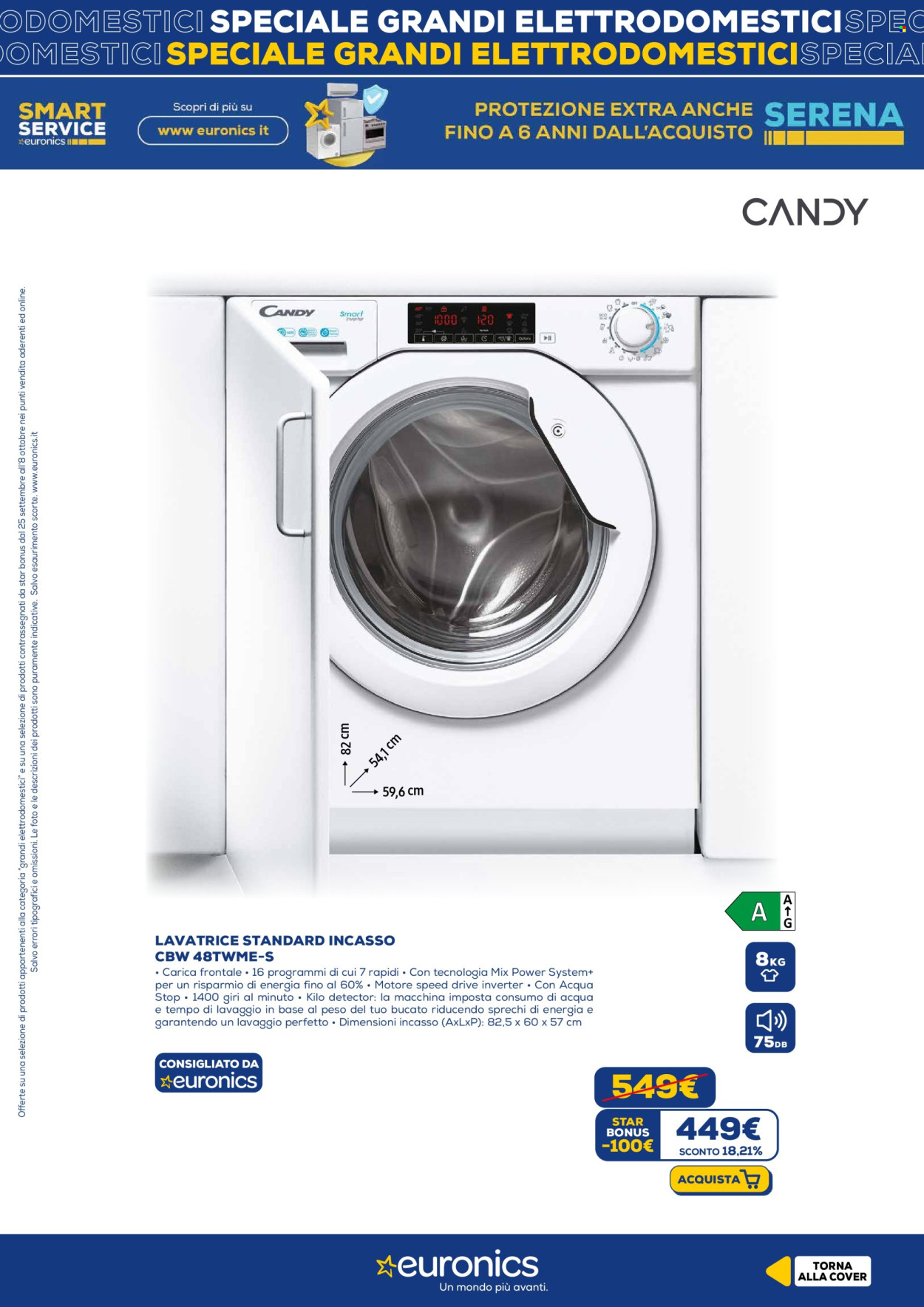 Volantino Euronics - 25/9/2025 - 8/10/2025. Pagina 17