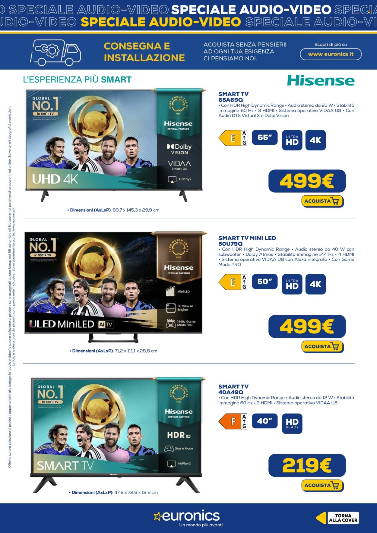 Volantino Euronics - 25/9/2025 - 8/10/2025. Pagina 6