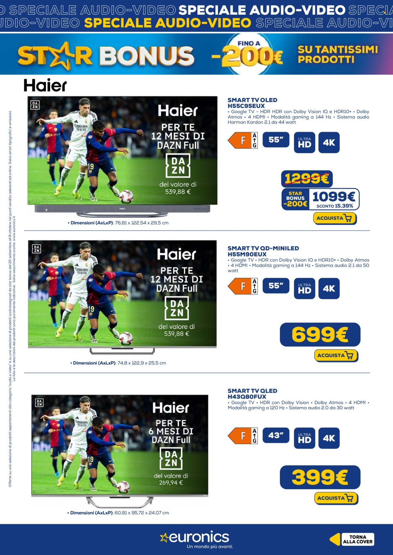 Volantino Euronics - 25/9/2025 - 8/10/2025. Pagina 12