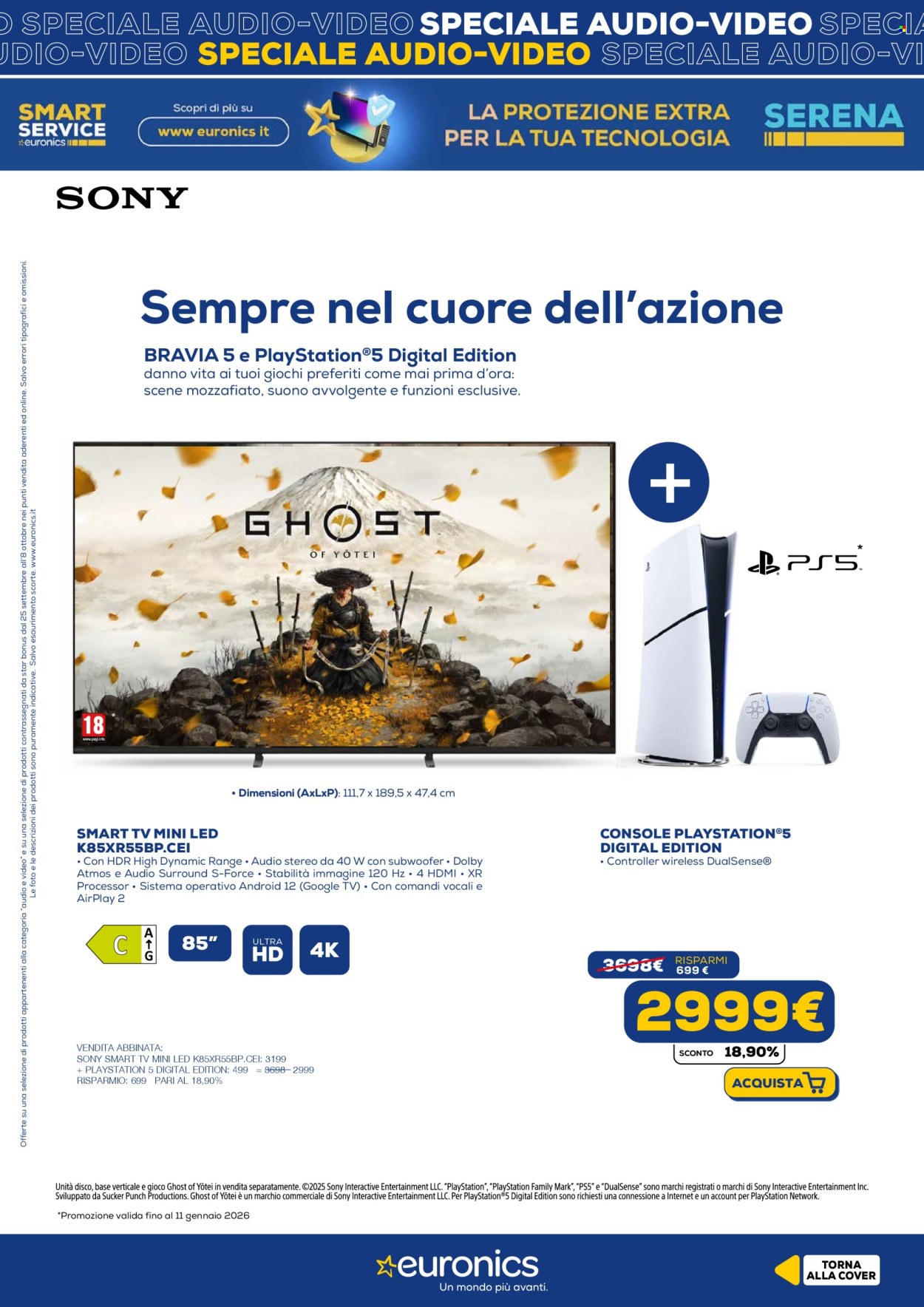 Volantino Euronics - 25/9/2025 - 8/10/2025. Pagina 15