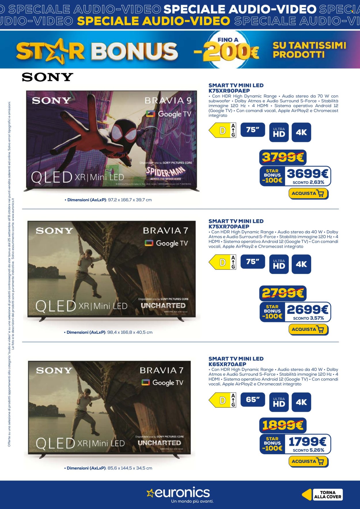 Volantino Euronics - 25/9/2025 - 8/10/2025. Pagina 16