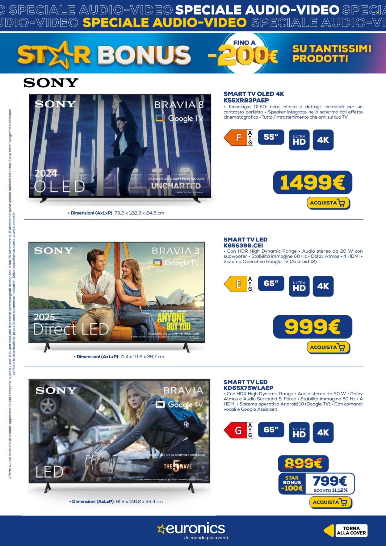 Volantino Euronics - 25/9/2025 - 8/10/2025. Pagina 17