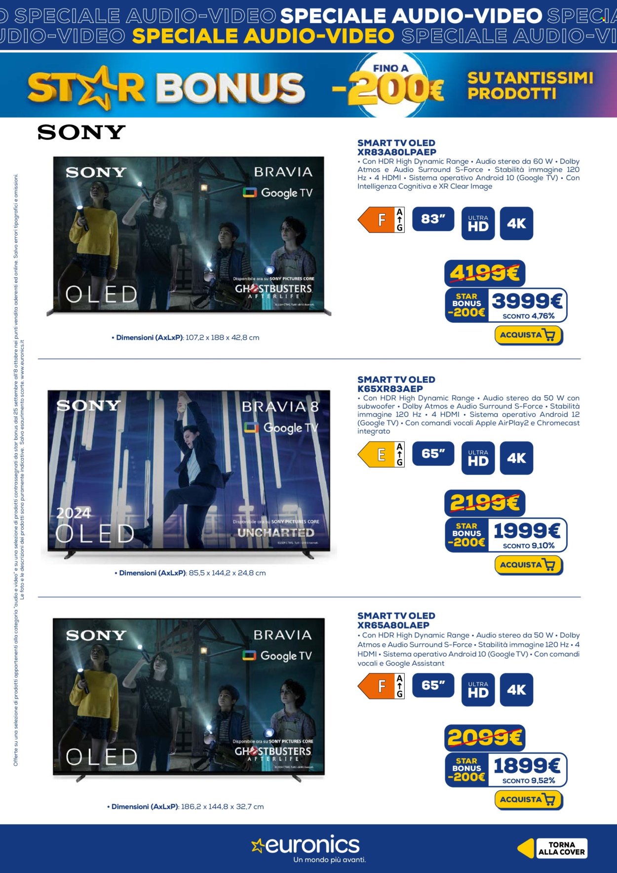 Volantino Euronics - 25/9/2025 - 8/10/2025. Pagina 20