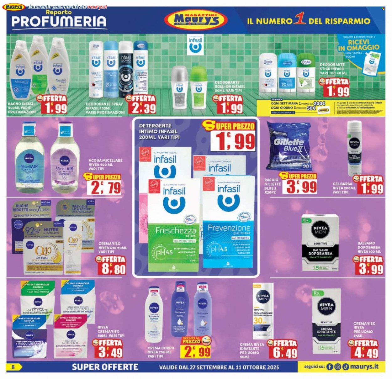Volantino Maury's - 27/9/2025 - 11/10/2025. Pagina 8