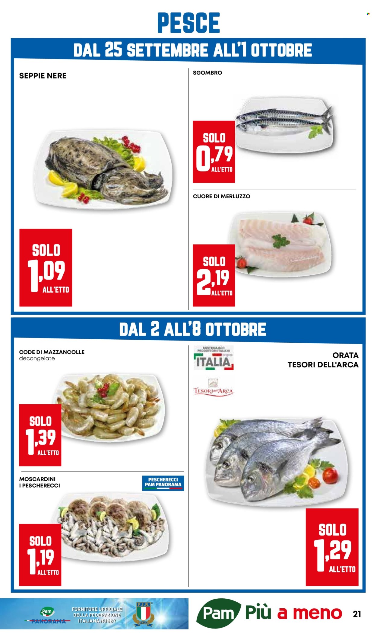 Volantino Pam Panorama - 25/9/2025 - 8/10/2025. Pagina 21