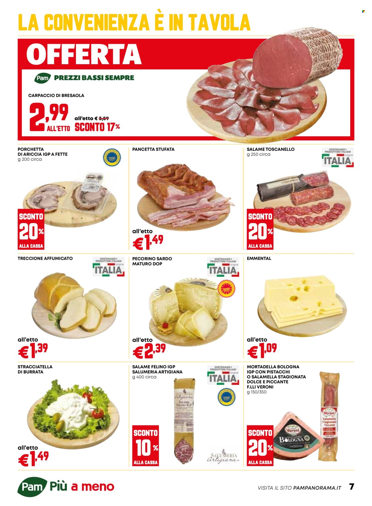 Volantino Pam Panorama - 25/9/2025 - 8/10/2025. Pagina 7