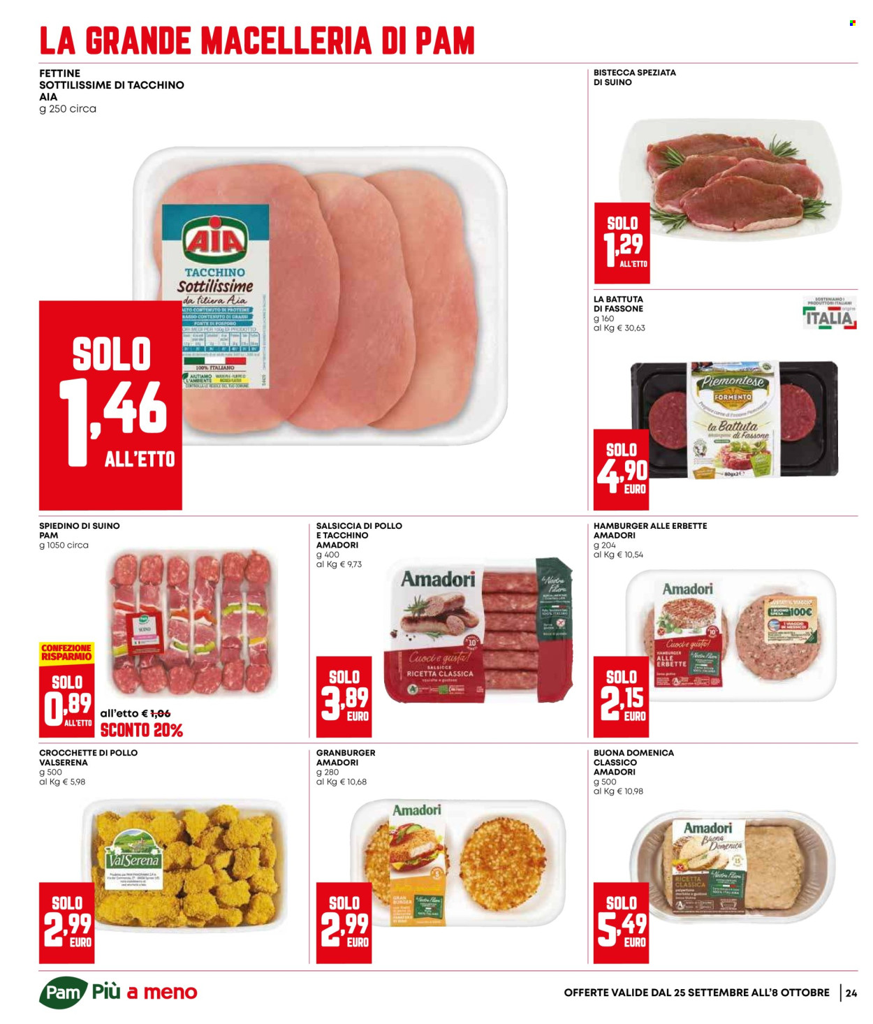 Volantino Pam Panorama - 25/9/2025 - 8/10/2025. Pagina 24