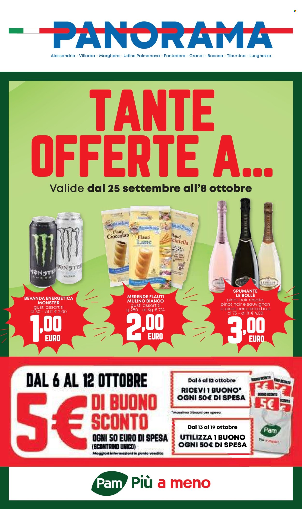 Volantino Panorama - 25/9/2025 - 8/10/2025. Pagina 1