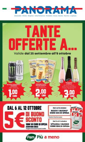 Volantino Panorama - 25/9/2025 - 8/10/2025.