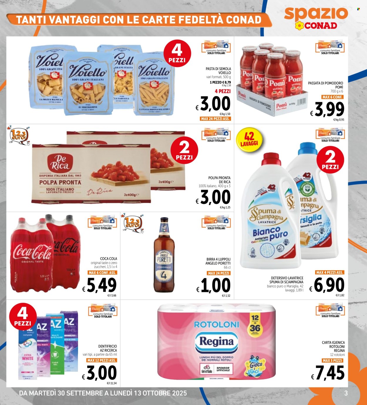 Volantino Spazio Conad - 30/9/2025 - 13/10/2025. Pagina 3