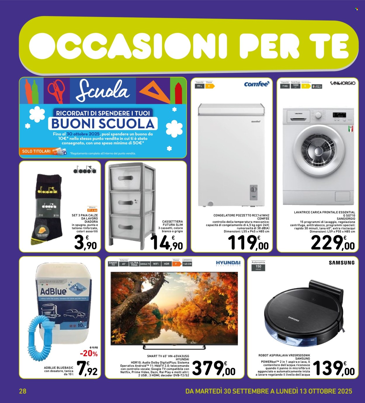 Volantino Spazio Conad - 30/9/2025 - 13/10/2025. Pagina 28