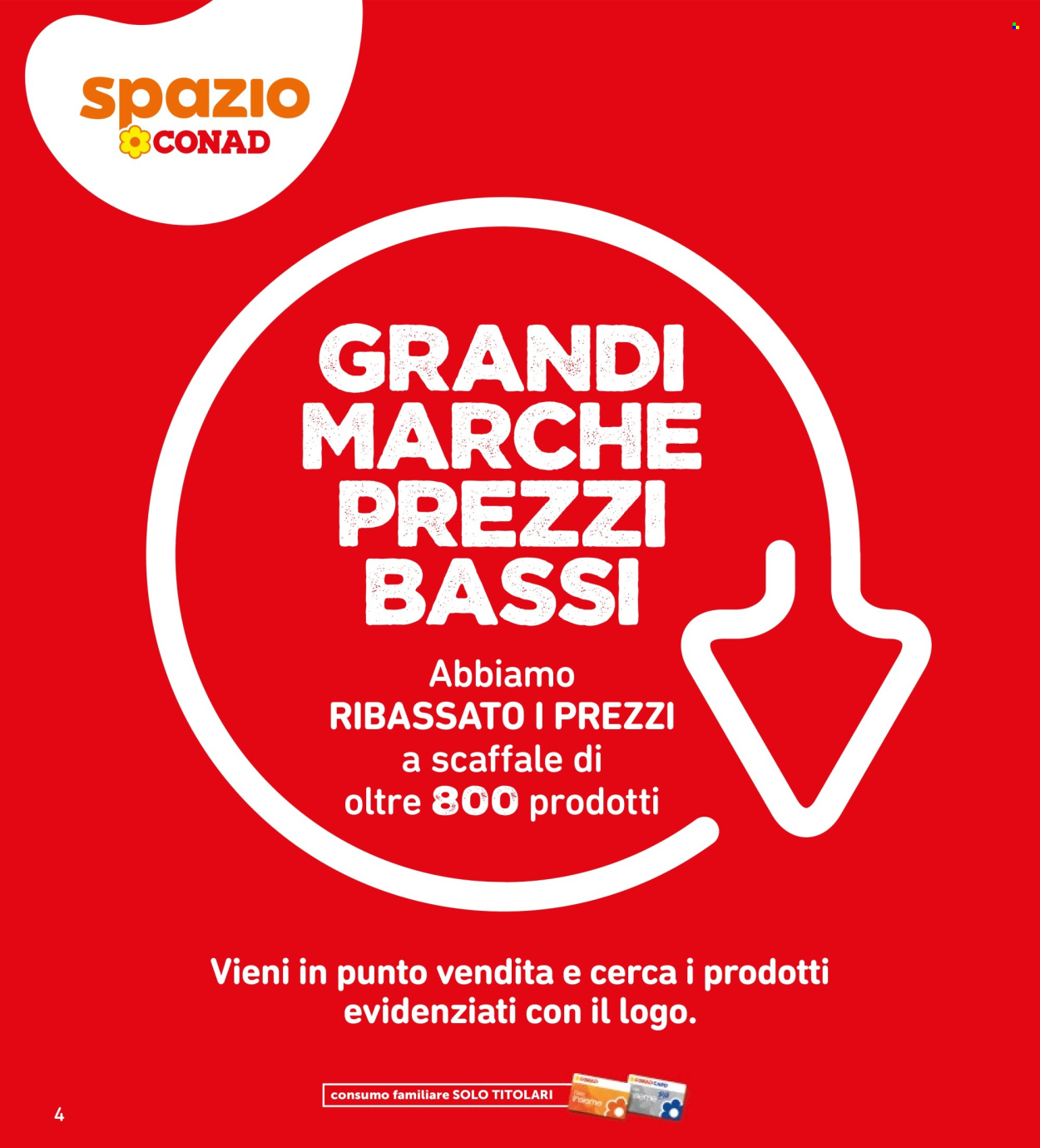 Volantino Spazio Conad - 30/9/2025 - 13/10/2025. Pagina 4