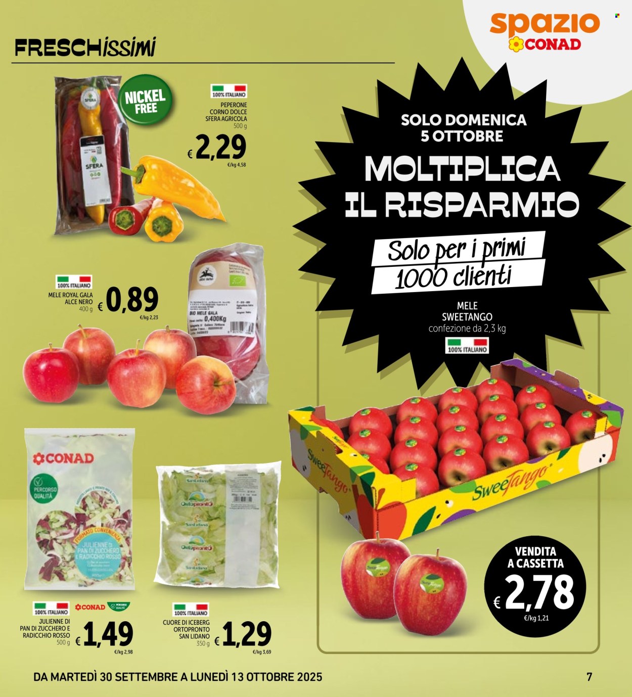 Volantino Spazio Conad - 30/9/2025 - 13/10/2025. Pagina 7