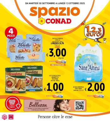 Volantino Spazio Conad - 30/9/2025 - 13/10/2025.