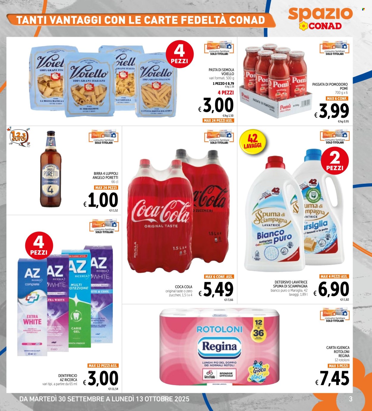 Volantino Spazio Conad - 30/9/2025 - 13/10/2025. Pagina 3