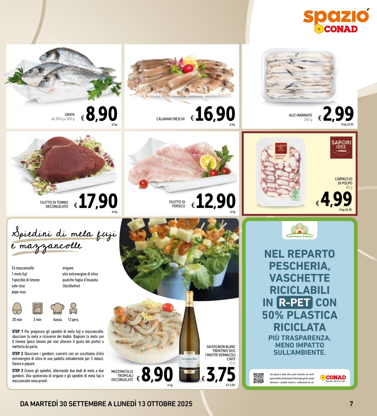 Volantino Spazio Conad - 30/9/2025 - 13/10/2025. Pagina 7