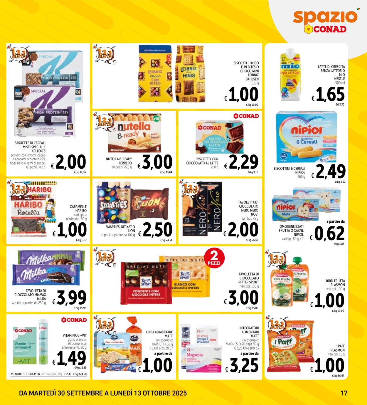Volantino Spazio Conad - 30/9/2025 - 13/10/2025. Pagina 17