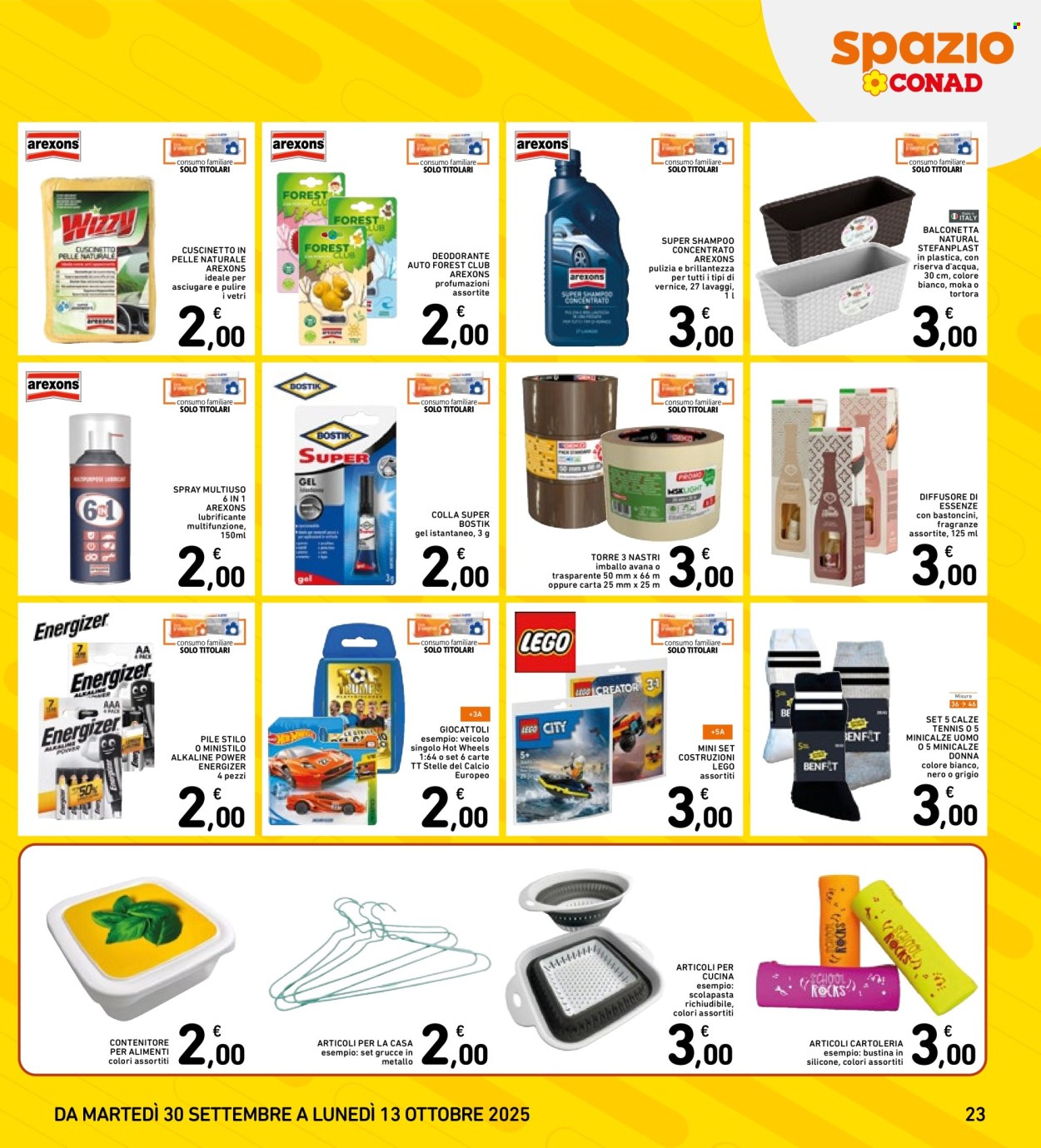 Volantino Spazio Conad - 30/9/2025 - 13/10/2025. Pagina 23