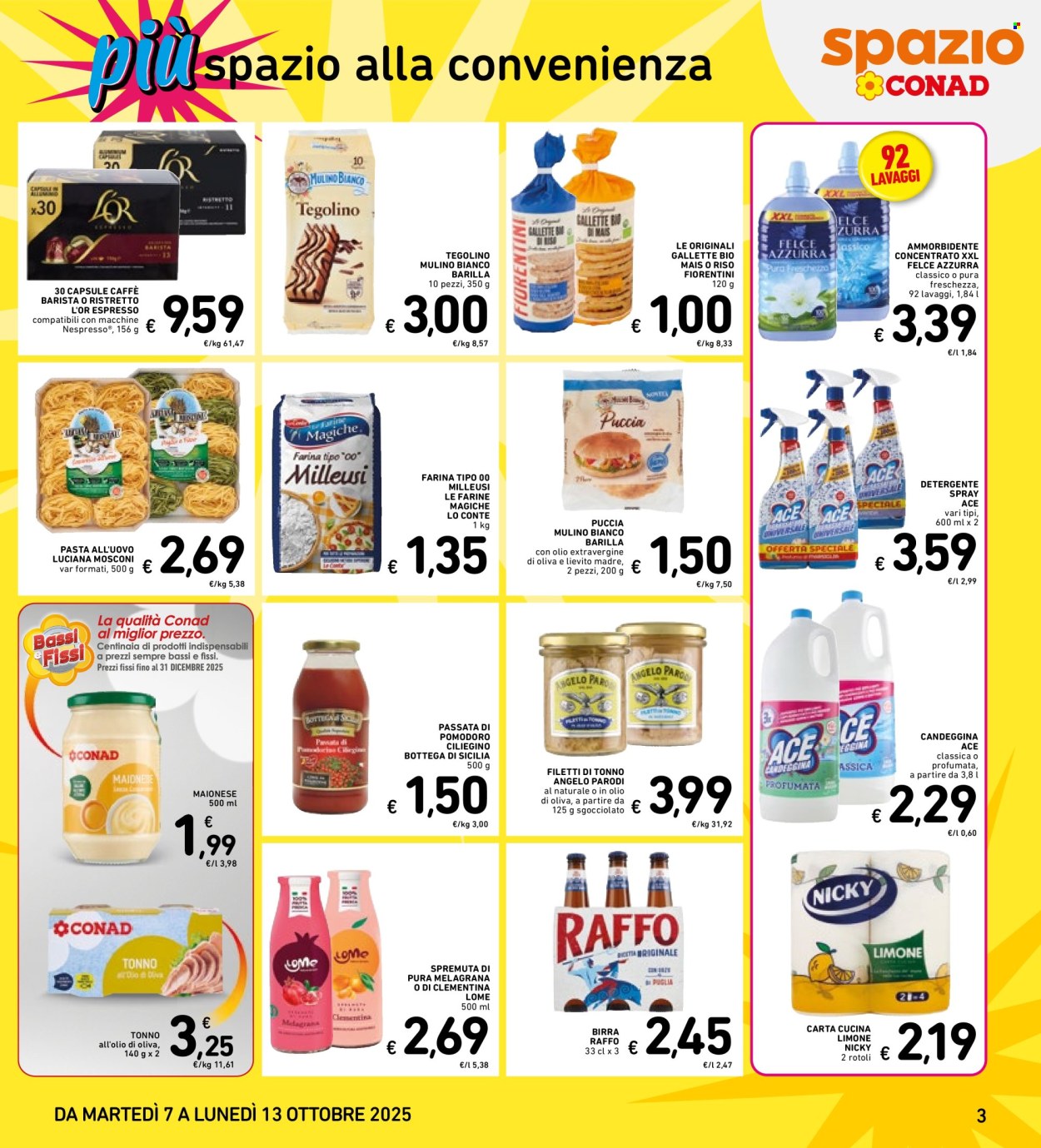 Volantino Spazio Conad - 7/10/2025 - 13/10/2025. Pagina 3
