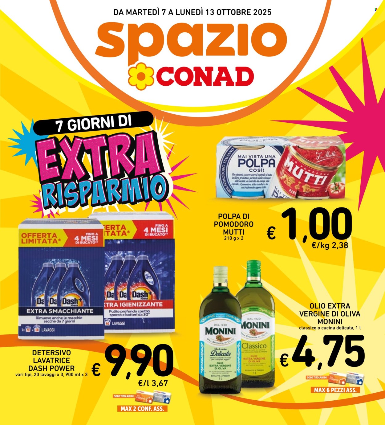 Volantino Spazio Conad - 7/10/2025 - 13/10/2025. Pagina 1