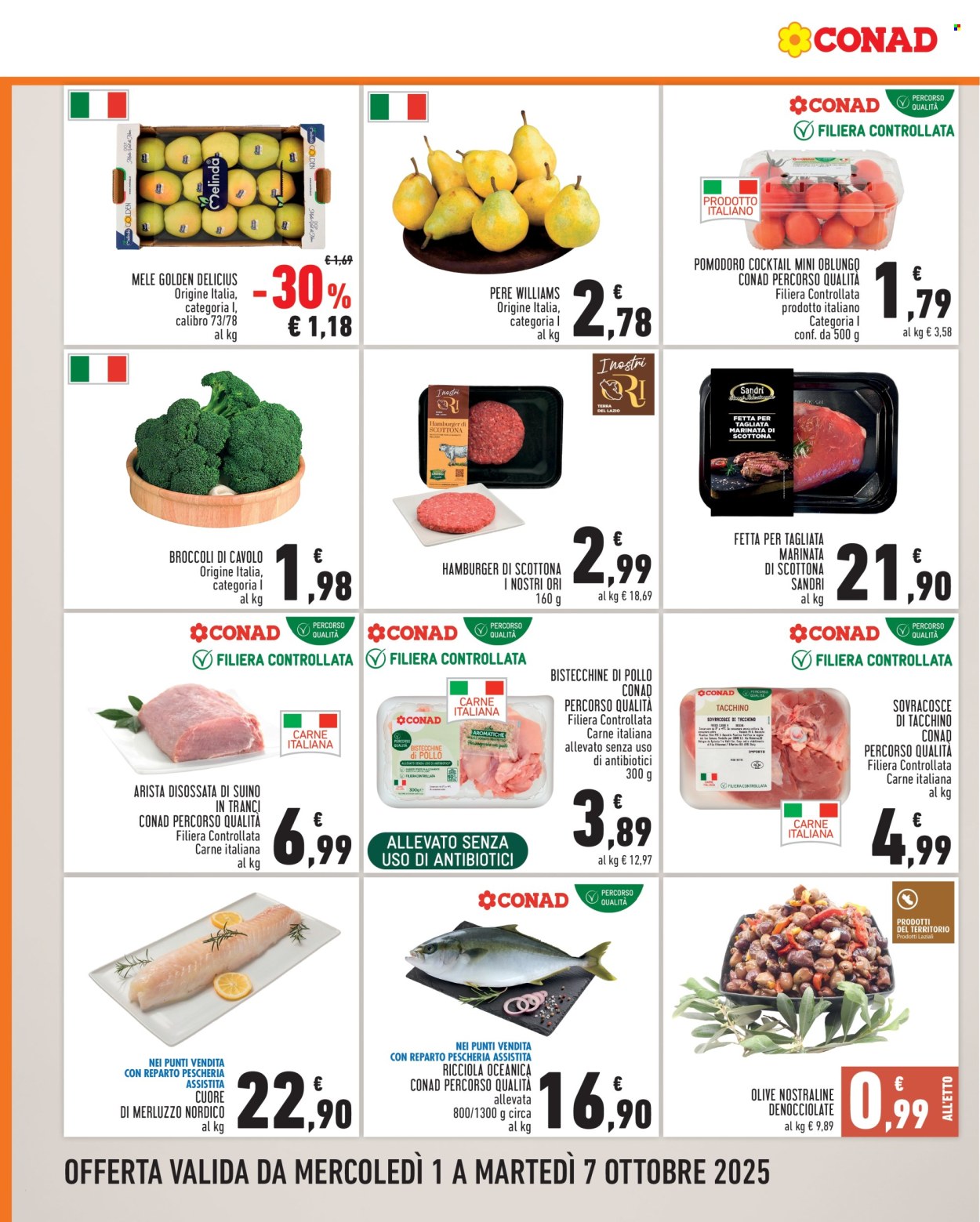 Volantino Conad - 1/10/2025 - 7/10/2025. Pagina 2