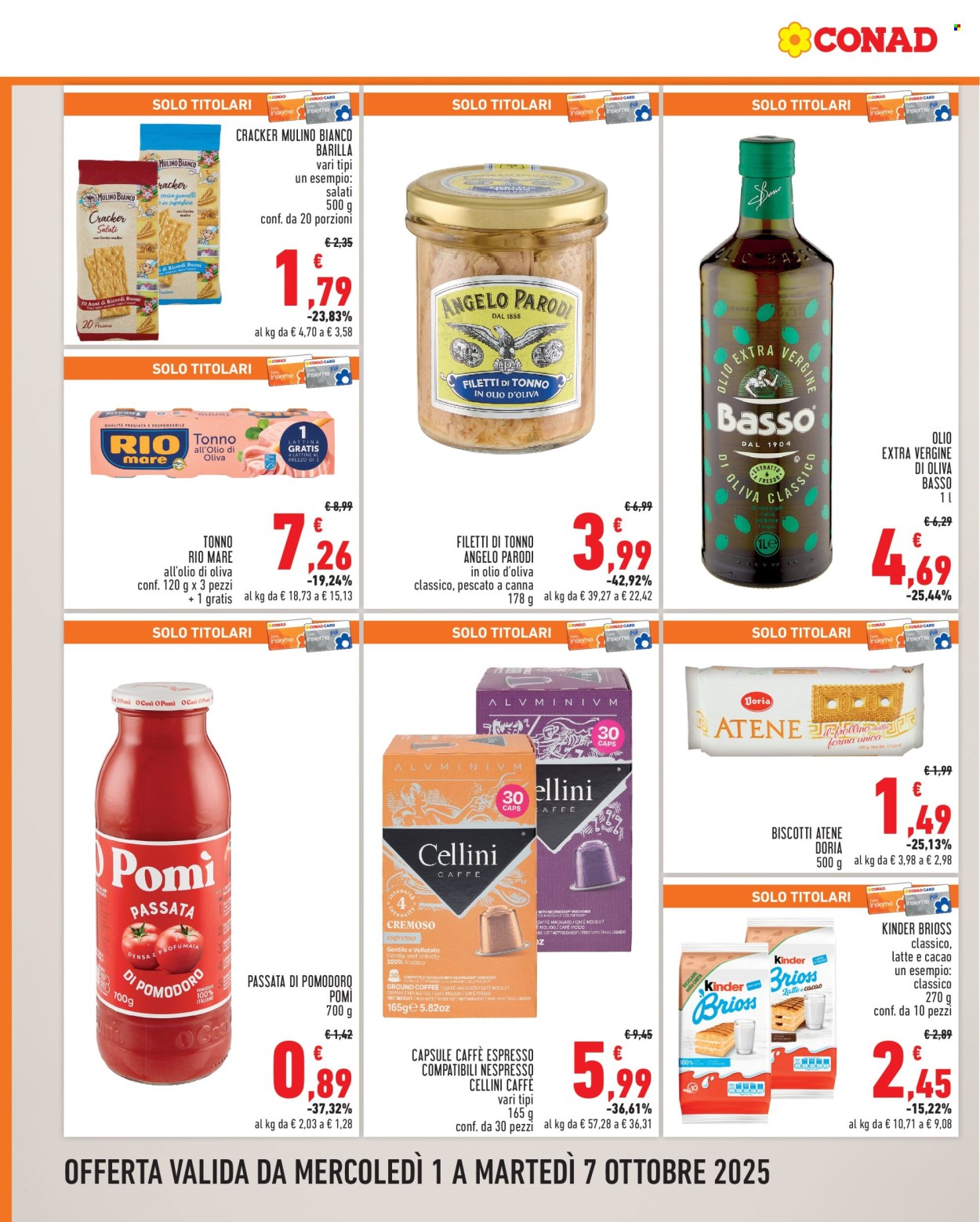 Volantino Conad - 1/10/2025 - 7/10/2025. Pagina 6
