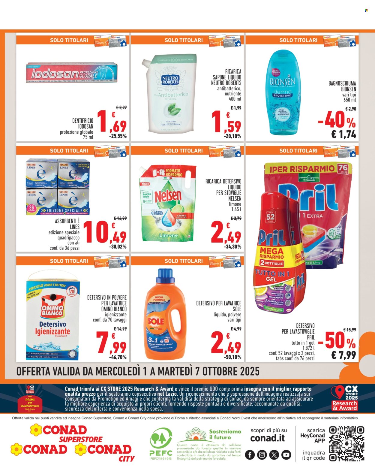 Volantino Conad - 1/10/2025 - 7/10/2025. Pagina 8