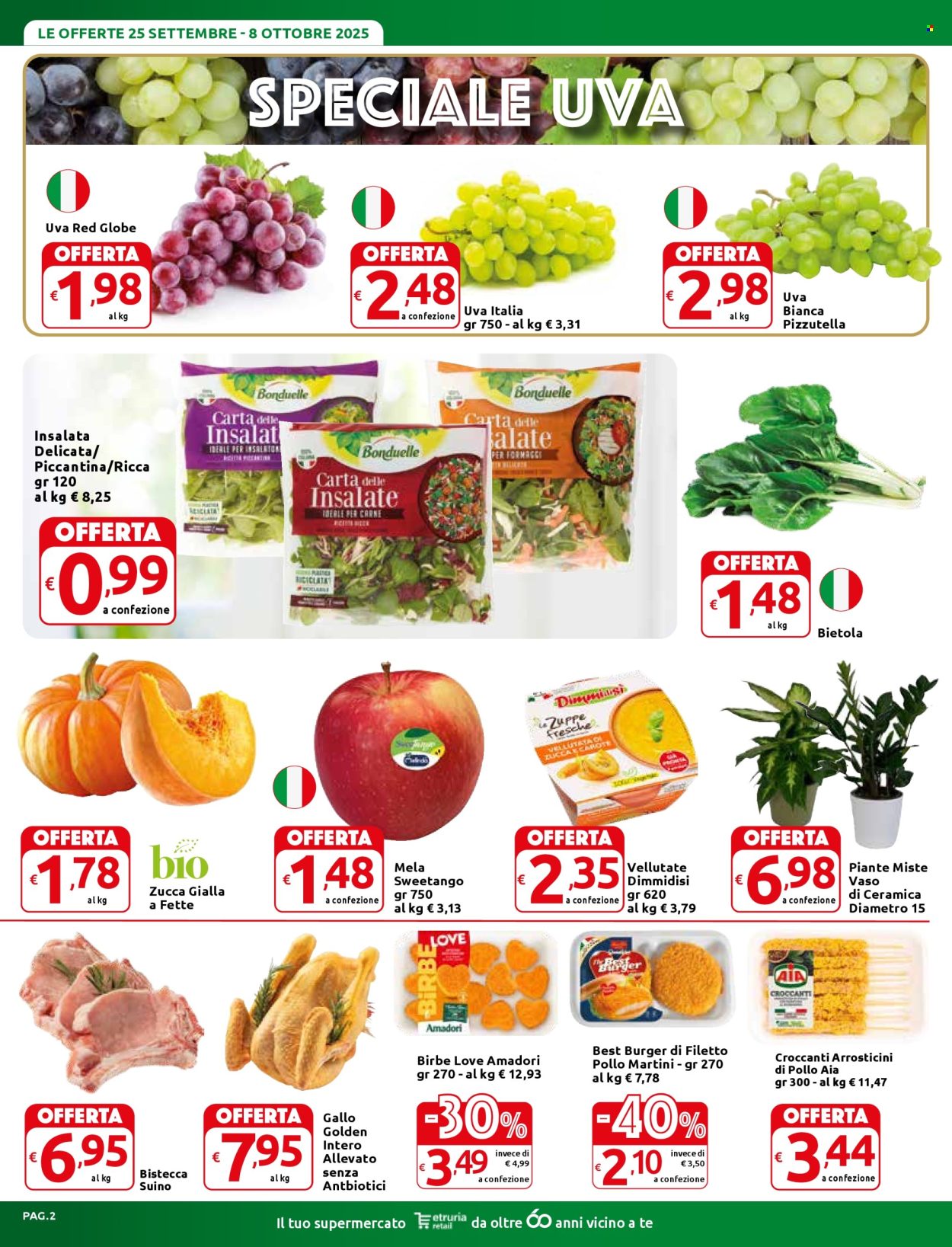 Volantino Carrefour - 25/9/2025 - 8/10/2025. Pagina 2