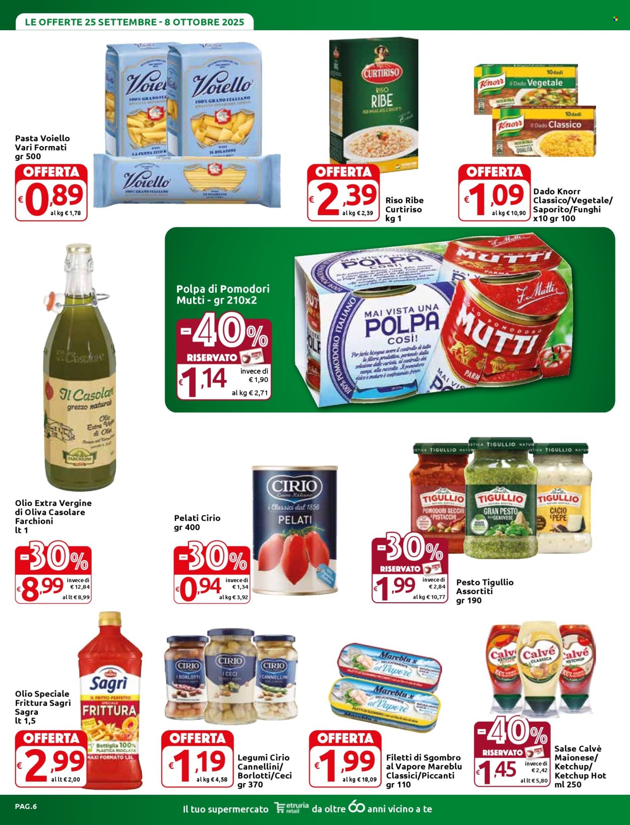 Volantino Carrefour - 25/9/2025 - 8/10/2025. Pagina 6