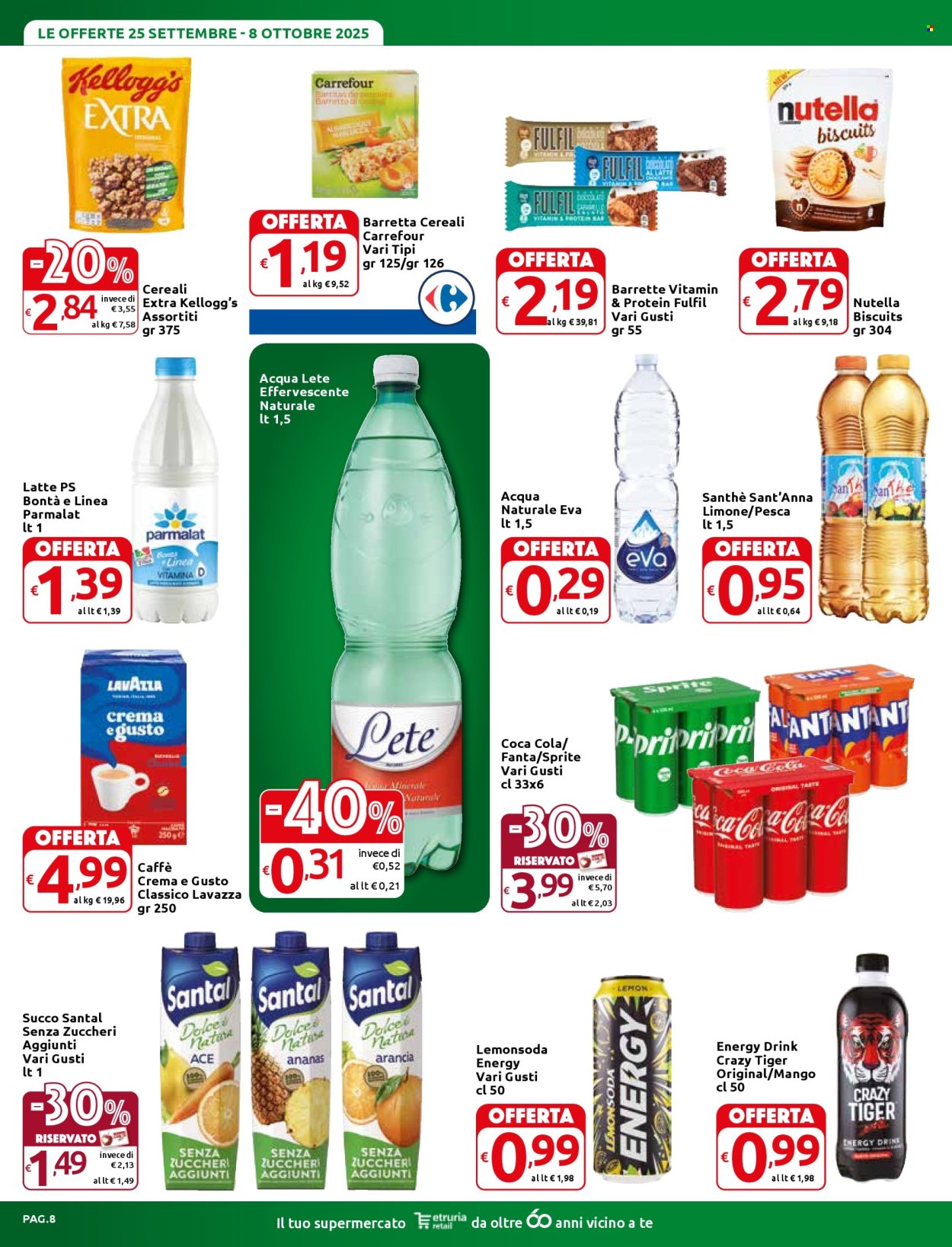 Volantino Carrefour - 25/9/2025 - 8/10/2025. Pagina 8