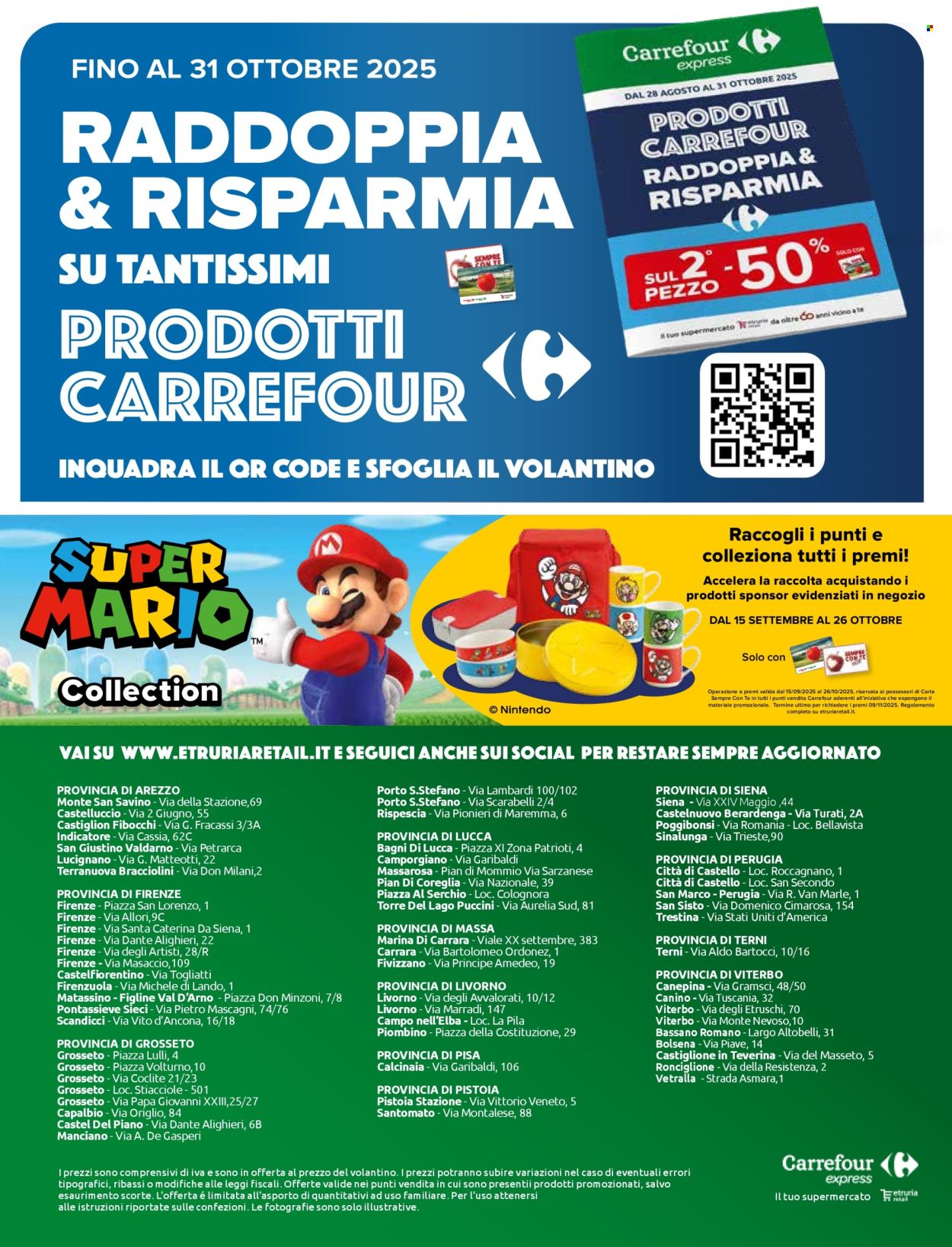 Volantino Carrefour - 25/9/2025 - 8/10/2025. Pagina 12