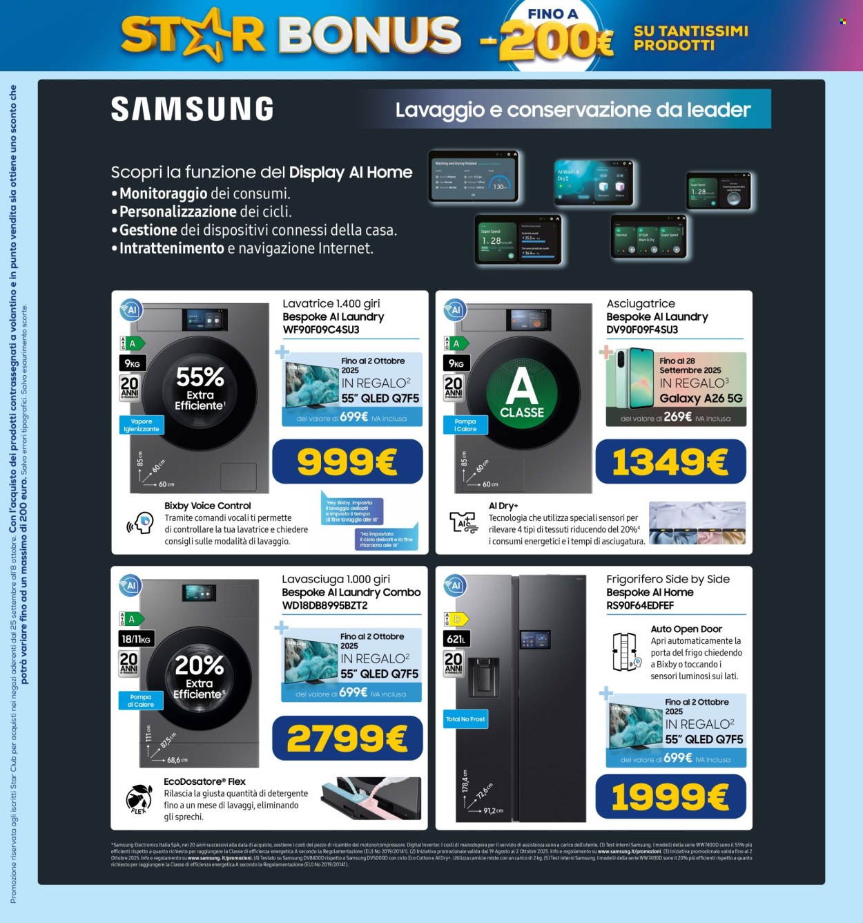 Volantino Euronics - 25/9/2025 - 8/10/2025. Pagina 3