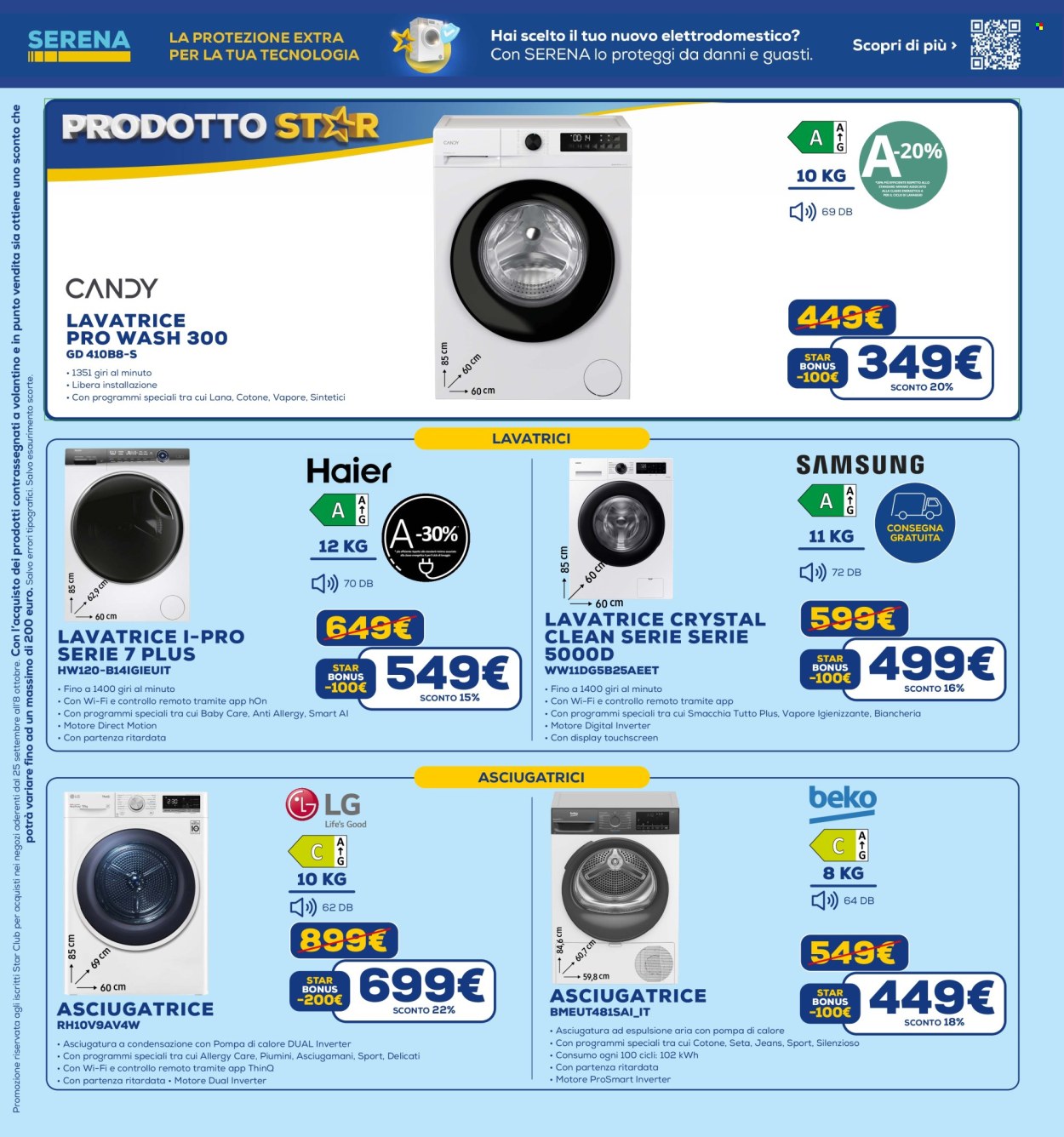 Volantino Euronics - 25/9/2025 - 8/10/2025. Pagina 4