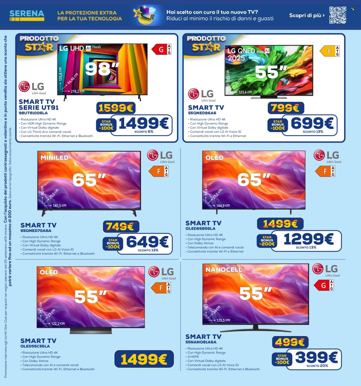 Volantino Euronics - 25/9/2025 - 8/10/2025. Pagina 8