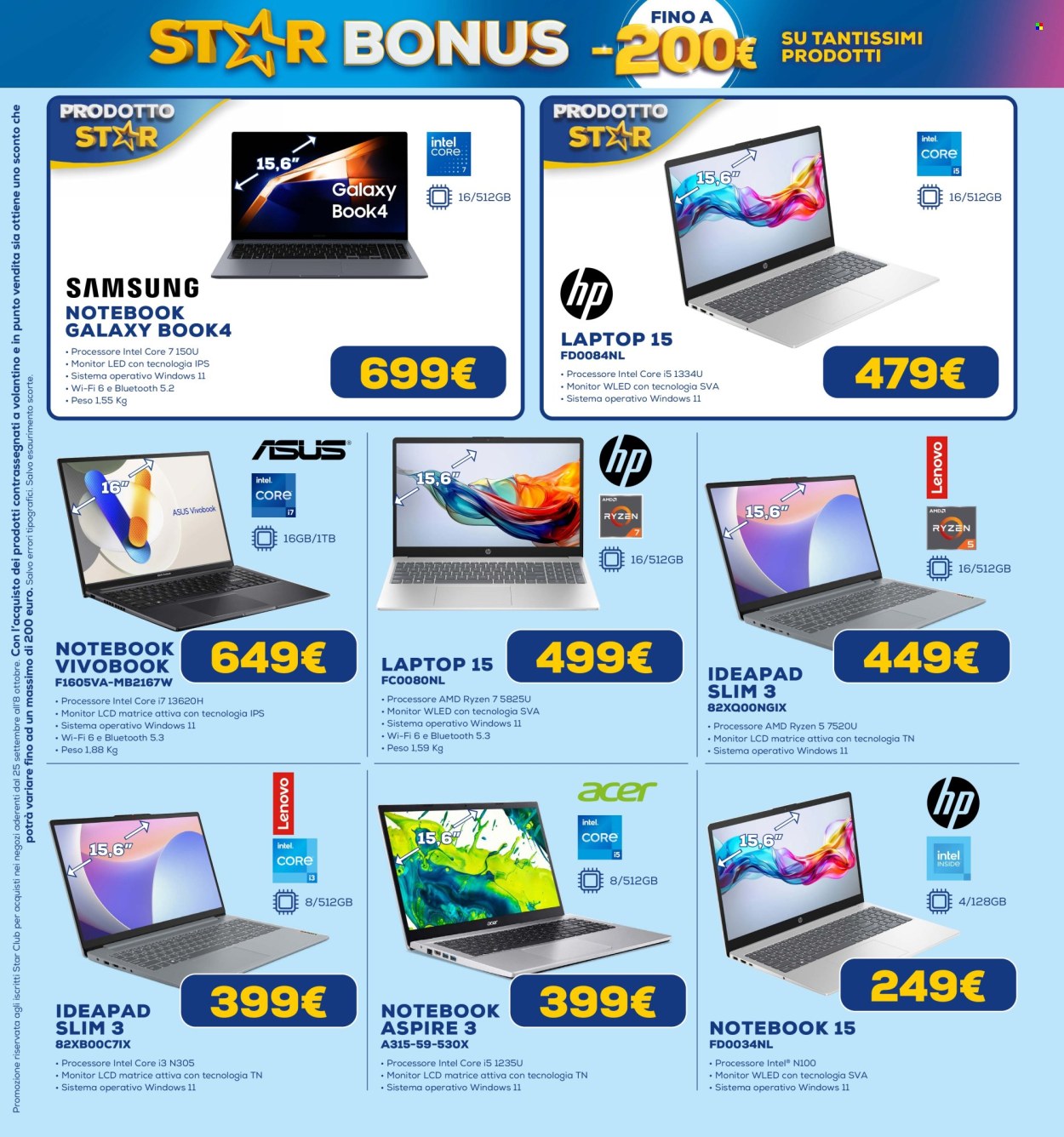 Volantino Euronics - 25/9/2025 - 8/10/2025. Pagina 23