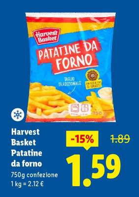 Harvest Basket Patatine da forno