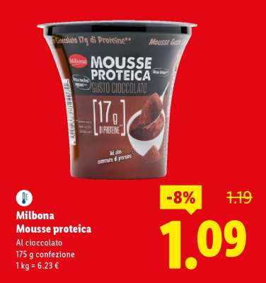Milbona Mousse proteica