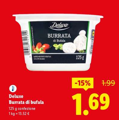 Deluxe Burrata di bufala