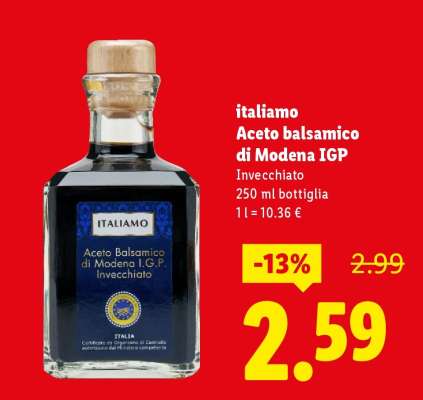 Italiamo Aceto balsamico di Modena IGP